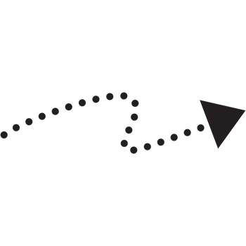 Arrow icons symbol. Arrow dot style. png