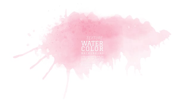 Abstract isolated bright watercolor splash vector