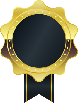 Luxurious Gold Emblem png