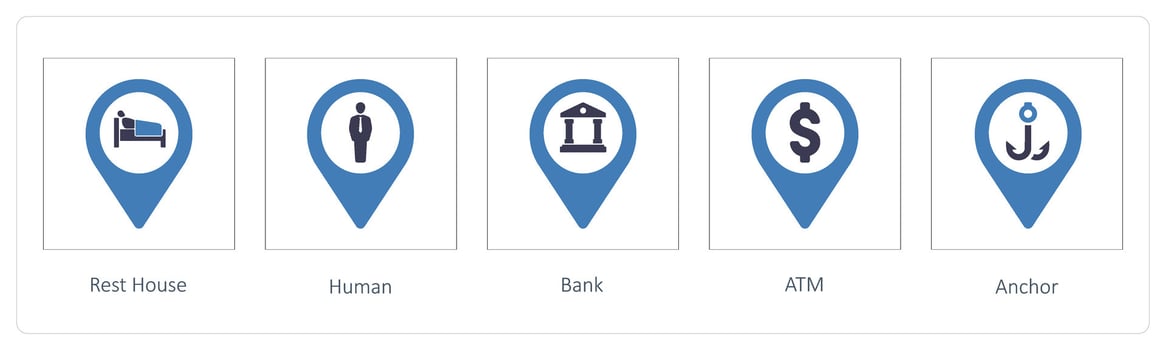Rest House, Human, Bank vector