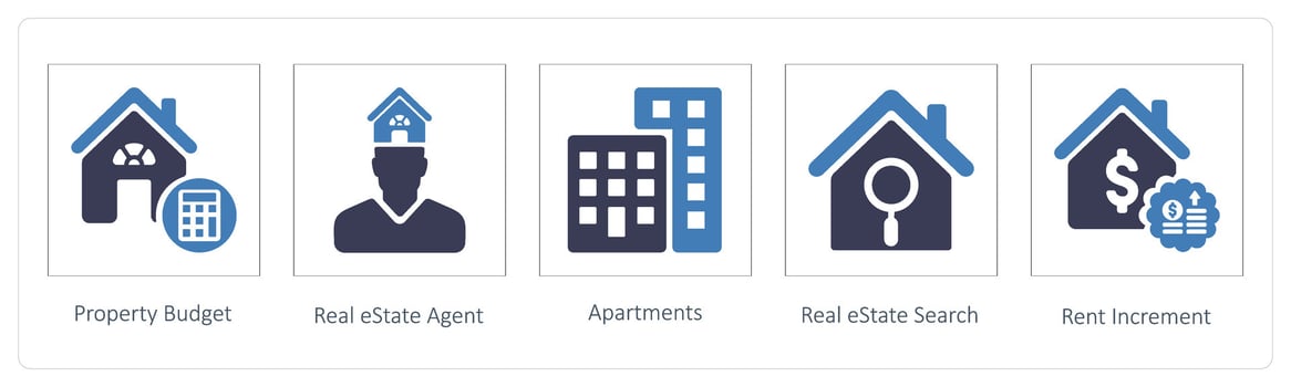 Property Budget, Real eState Agent vector