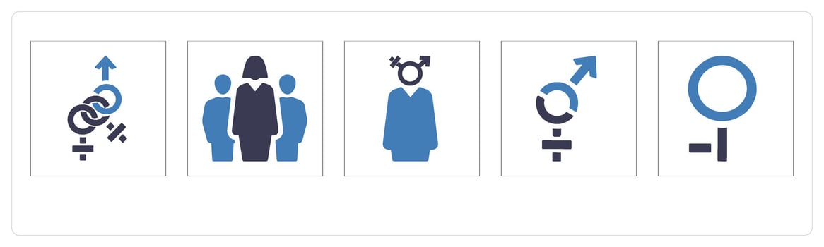 male, gender, bisexual vector