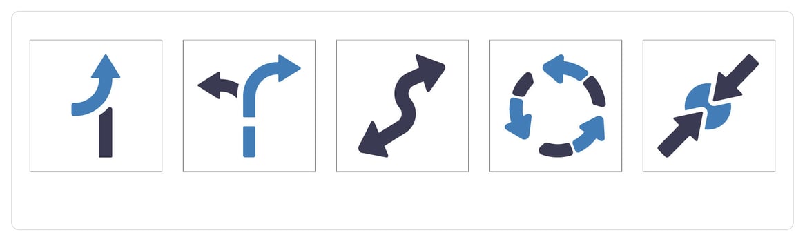 Down, left Direction, Lower direction vector