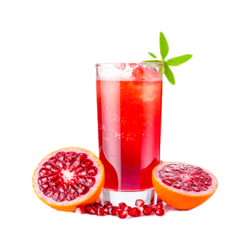 Fresh pomegranate juice png