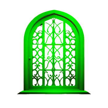 Islamic Arch , Islamic Style Window Curtains , Glowing Islamic Mosque Door png