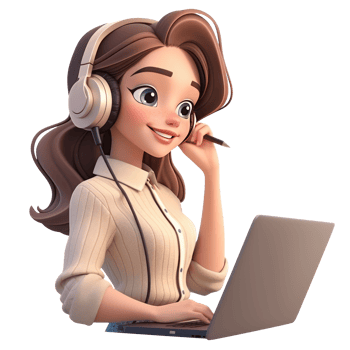 Call center people working wearing headsets with laptop, microphones, talking to customers. Customer support help, hotline operators consult service, global online technical support. png