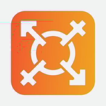 male and female gender logos vector