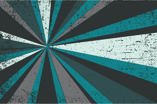 Motion Zoom Line vintage rays sunburst retro background With Grunge style vector
