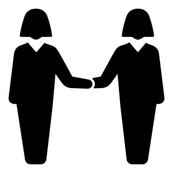 friends and Symbol icon concept vector