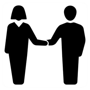 friends and Symbol icon concept vector