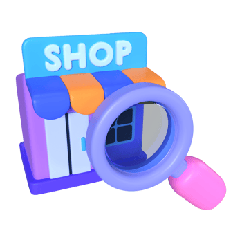 Product Search 3D Illustration Icon png