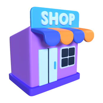 Online Shop 3D Illustration Icon png