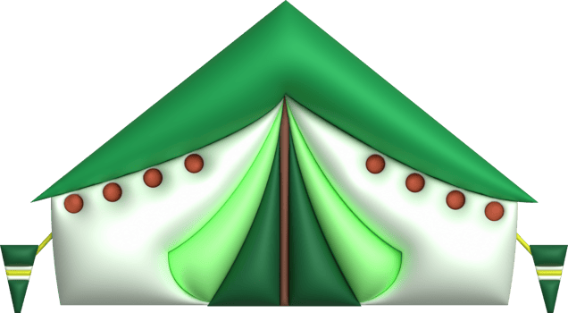 3d illustration camping travel tent equipment ,Tourist camp tents png