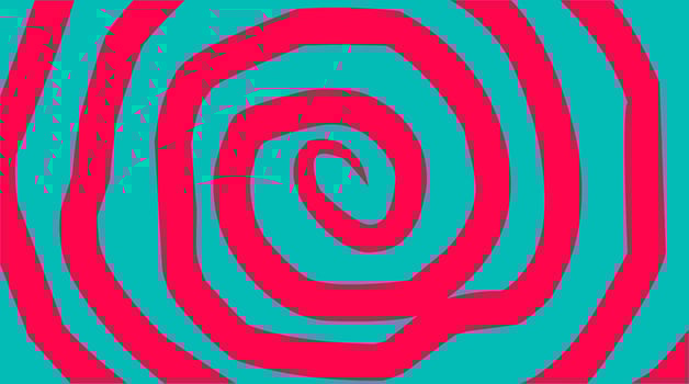 swirl background retro vintage groovy psyhedelic vector