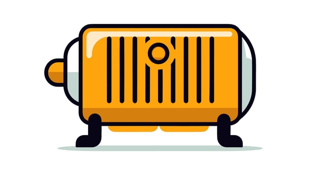 Stay Warm with the Heater Icon Find the Ideal Image for Comfort vector