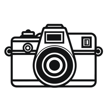 Beautiful Camera Silhouette - Generative Ai png