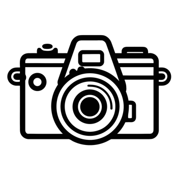 Beautiful Camera Silhouette - Generative Ai png