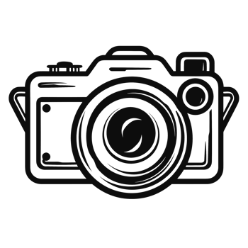 Beautiful Camera Silhouette - Generative Ai png