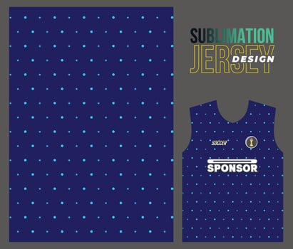 Vector jersey sports design for racing cycling football gaming motocross