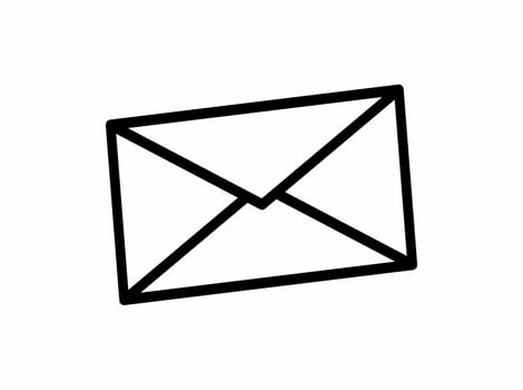 Mail icon. Envelope sign. Email icon. Letter. Mailbox. Contact form. Important message. Important letter. Add to favorites. Letter icon. Favorite message. Email notification. Logo template. Web icon. vector