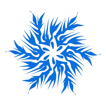 Blue color ethnic mandala patern design illustration. Perfect for logos, icons, stickers, tattoos, design elements for websites, advertisements and more. vector
