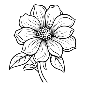 Beautiful Flower Design - Generative Ai png