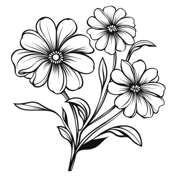 Beautiful Flower Clipart - Generative Ai png