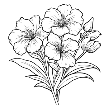Beautiful Flower Clipart - Generative Ai png