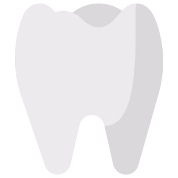tooth vector flat icon