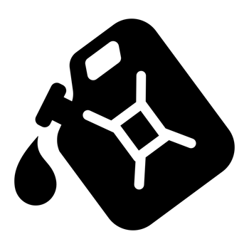 Black gallon oil icon PNG