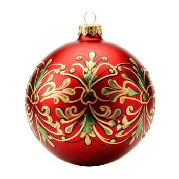 Christmas ball isolated png