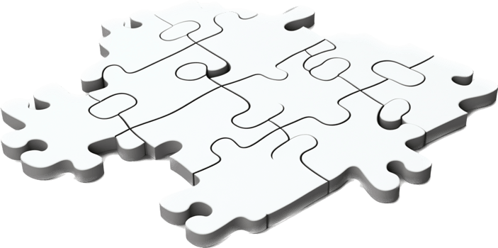 Jigsaw png with AI generated.