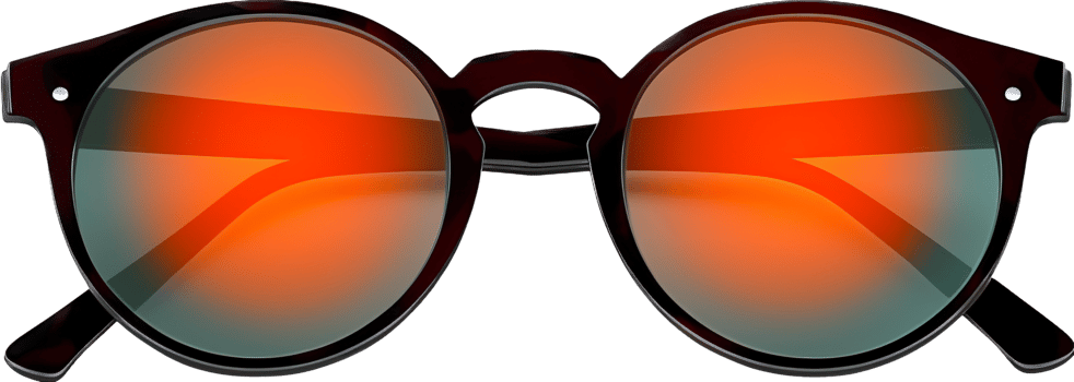 Sunglasses png with AI generated.