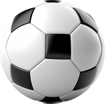 Soccer ball png with AI generated.