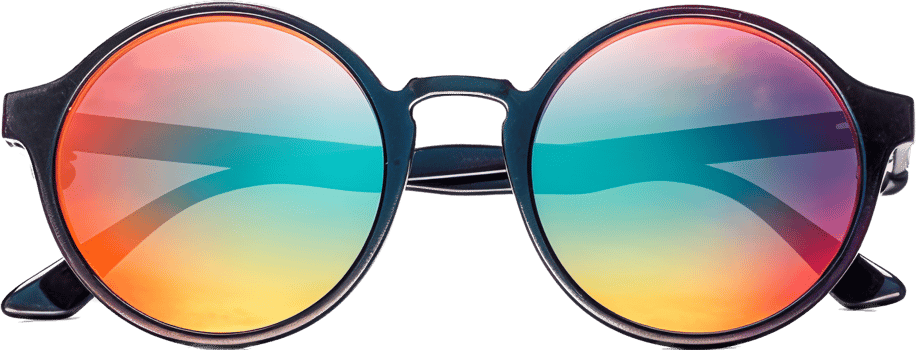 Sunglasses png with AI generated.