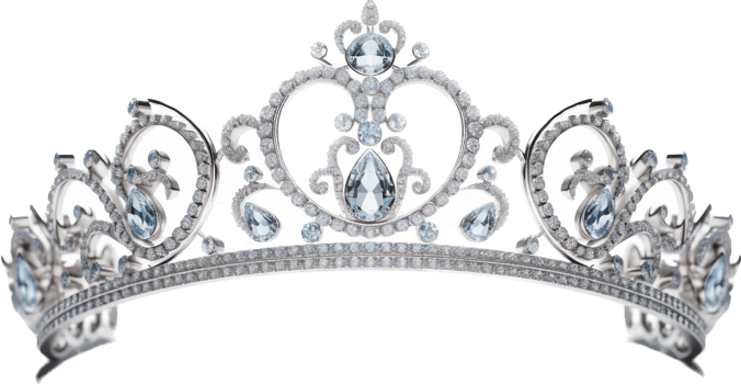 Tiara png with AI generated.