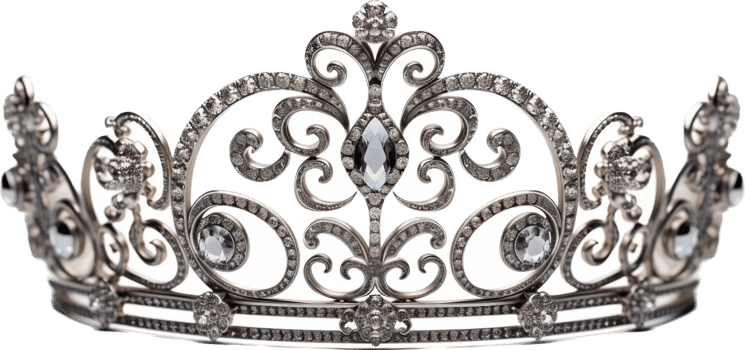 Tiara png with AI generated.