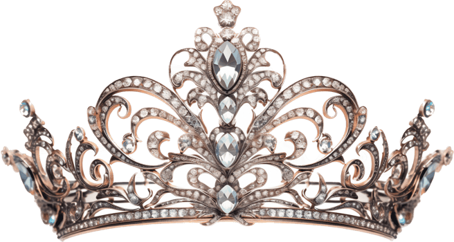 Tiara png with AI generated.