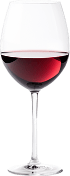 Wine glass png with AI generated.