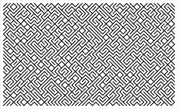 Geometric maze pattern, Illustration for fabric, wallpaper, and decorative background vector
