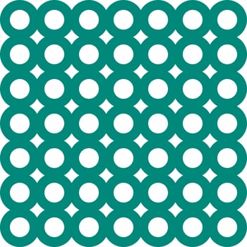 Green infinity circle pattern. Infinity pattern. Decorative elements, gift wrapping, background, backdrop, home decoration, wall tiles, bathroom tiles, floor tiles. vector