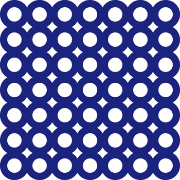 Navy blue infinity circle pattern. Infinity pattern. Decorative elements, gift wrapping, background, backdrop, home decoration, wall tiles, bathroom tiles, floor tiles. vector
