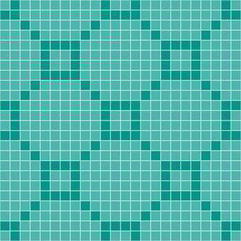 Green tile background, Mosaic tile background, Tile background, Seamless pattern, Mosaic seamless pattern, Mosaic tiles texture or background. Bathroom wall tiles, swimming pool tiles. vector