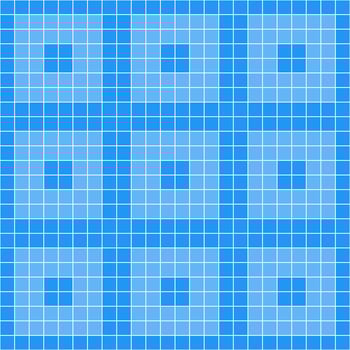 Blue tile background, Mosaic tile background, Tile background, Seamless pattern, Mosaic seamless pattern, Mosaic tiles texture or background. Bathroom wall tiles, swimming pool tiles. vector