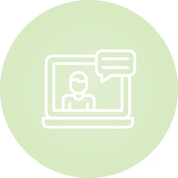 Web Conference Vector Icon