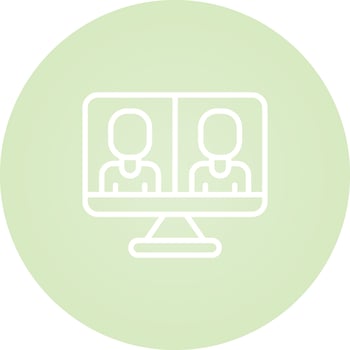 Video Conferencing Vector Icon