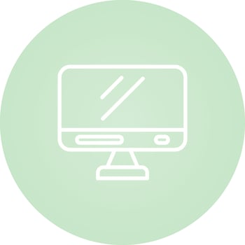 Monitor Vector Icon
