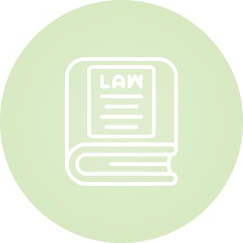 Law Book Vector Icon