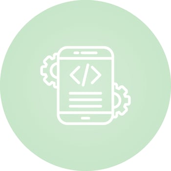 Mobile App Development Vector Icon