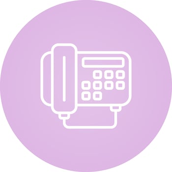 Fax Machine Vector Icon